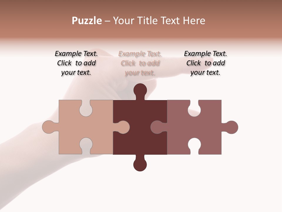 Background Hand Indicate PowerPoint Template