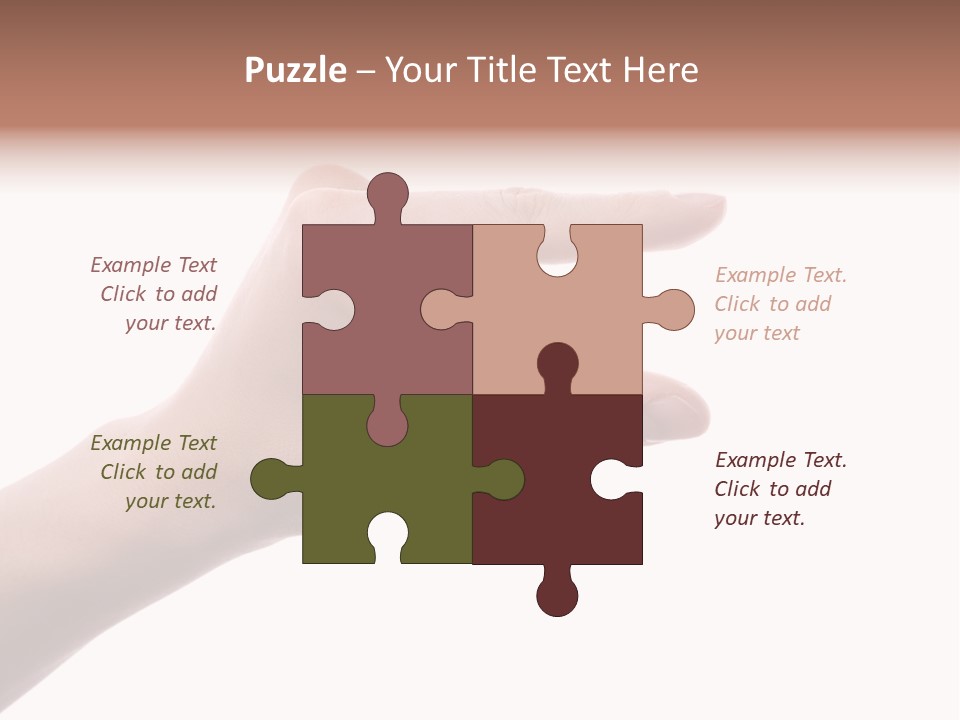 Background Hand Indicate PowerPoint Template