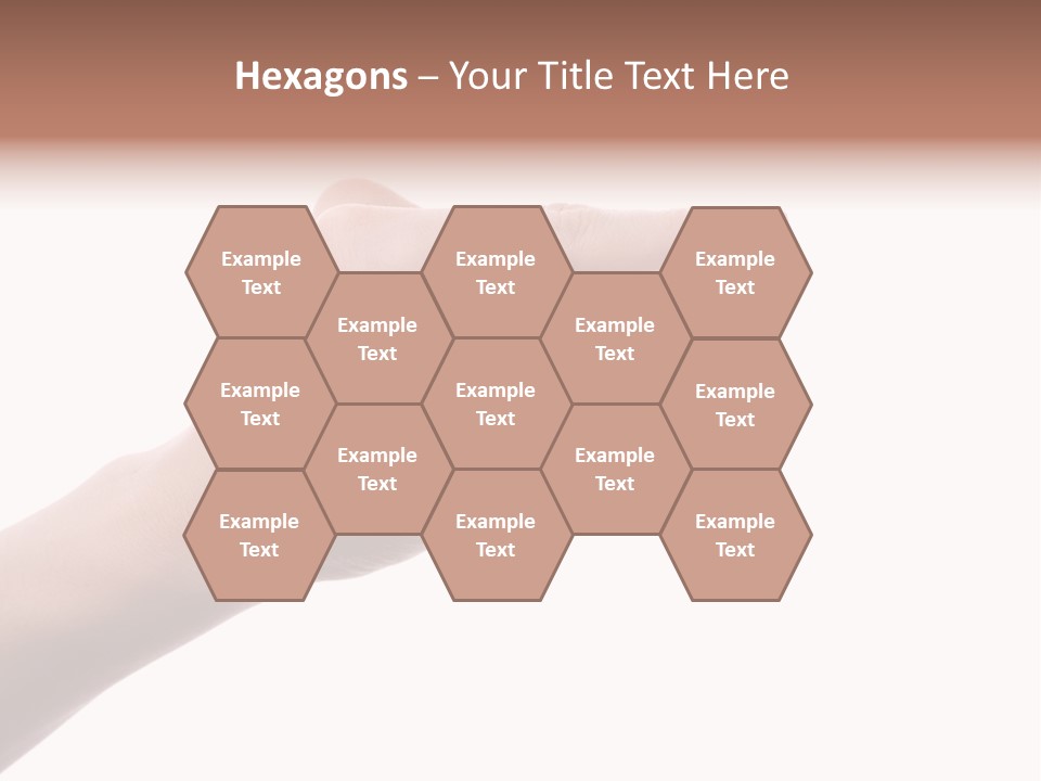 Background Hand Indicate PowerPoint Template