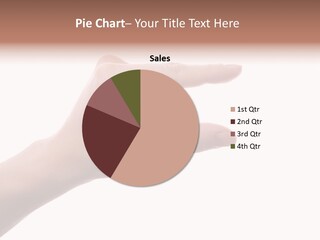 Background Hand Indicate PowerPoint Template