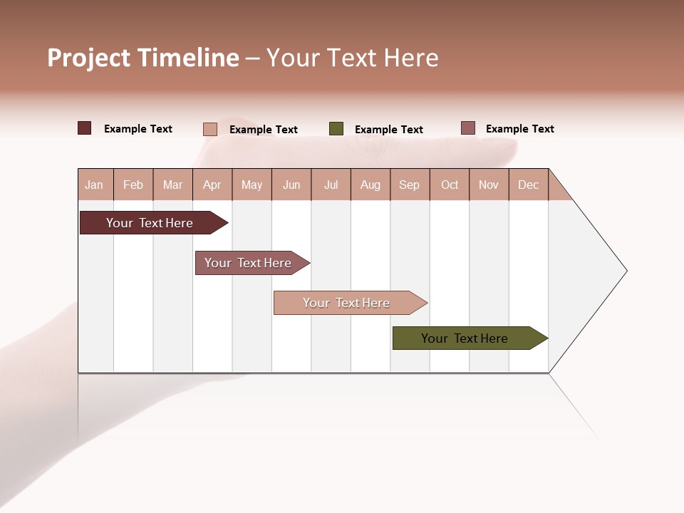 Background Hand Indicate PowerPoint Template