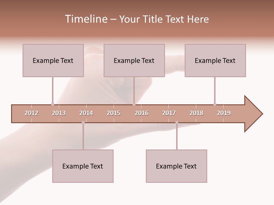 Background Hand Indicate PowerPoint Template