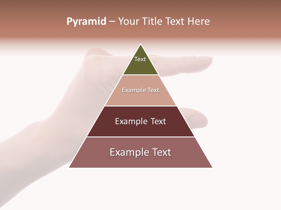 Background Hand Indicate PowerPoint Template
