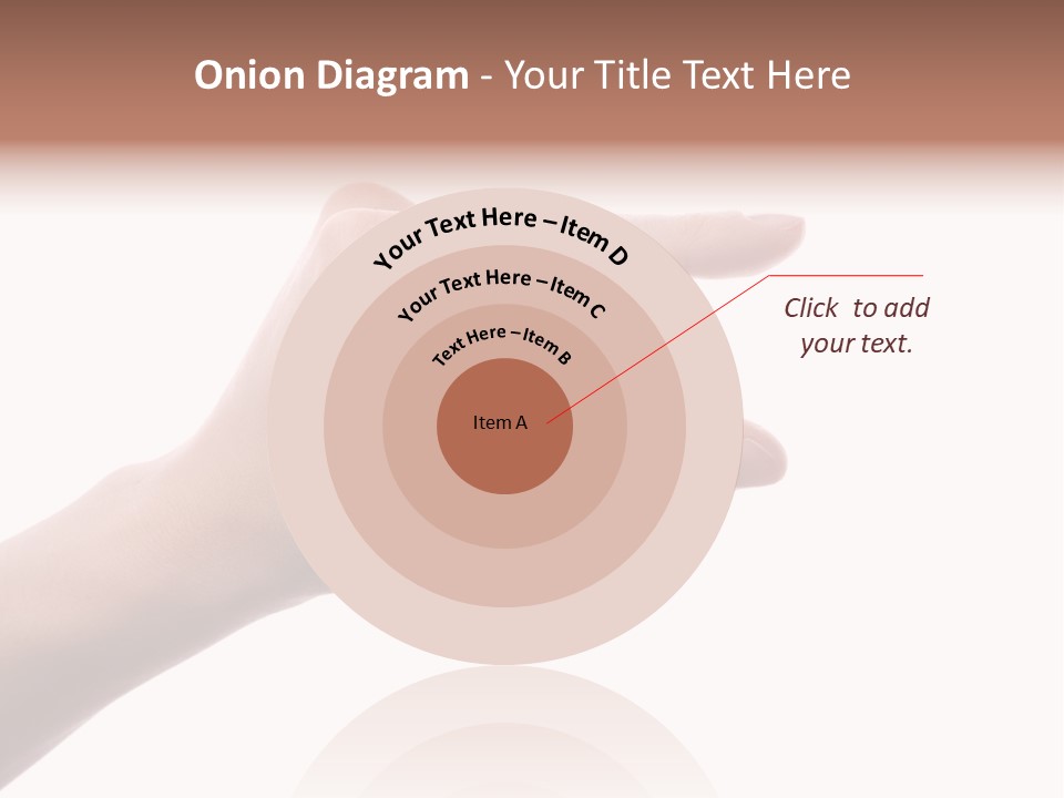 Background Hand Indicate PowerPoint Template