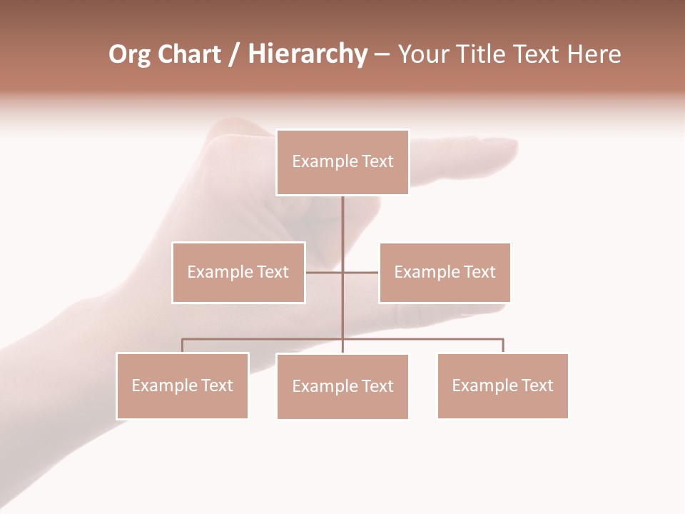 Background Hand Indicate PowerPoint Template