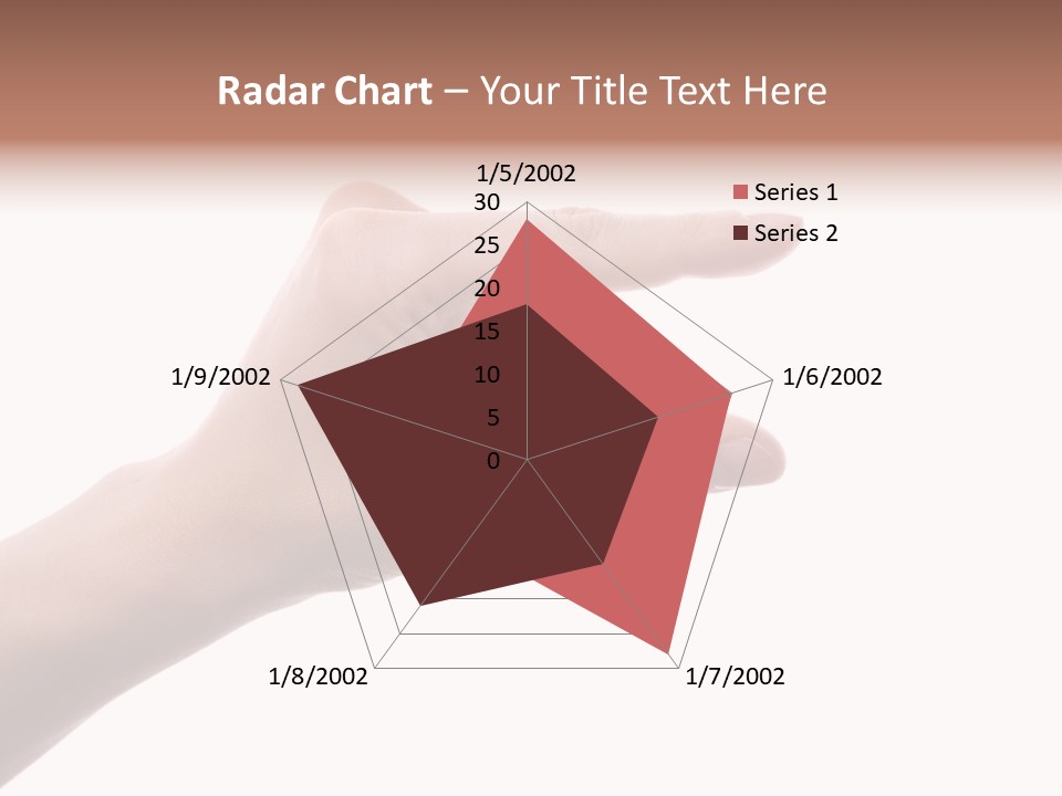 Background Hand Indicate PowerPoint Template