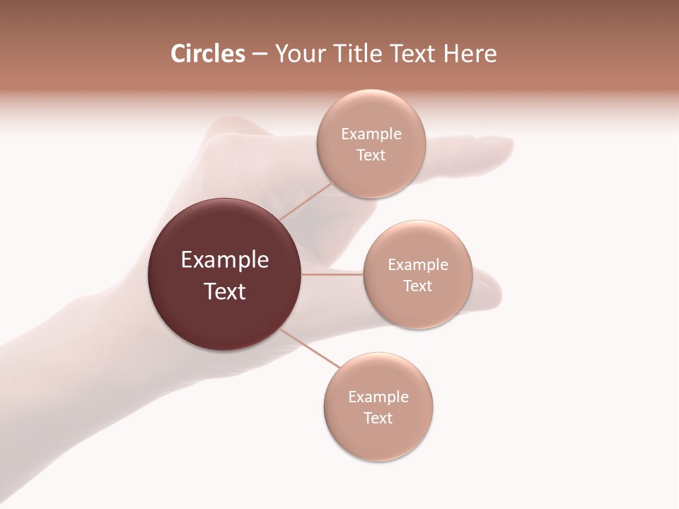 Background Hand Indicate PowerPoint Template