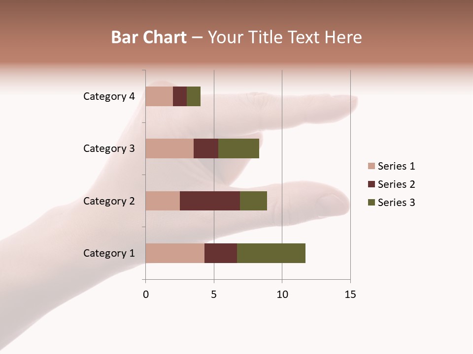 Background Hand Indicate PowerPoint Template