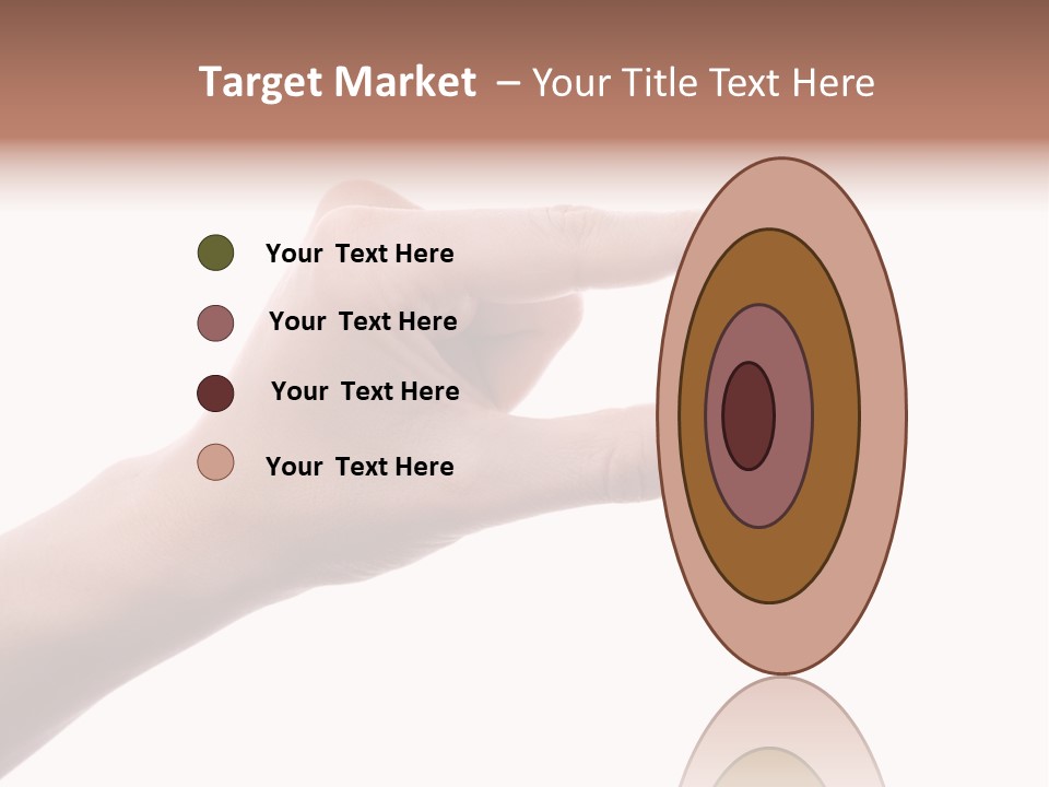 Background Hand Indicate PowerPoint Template