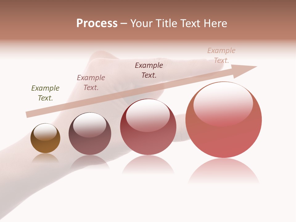 Background Hand Indicate PowerPoint Template