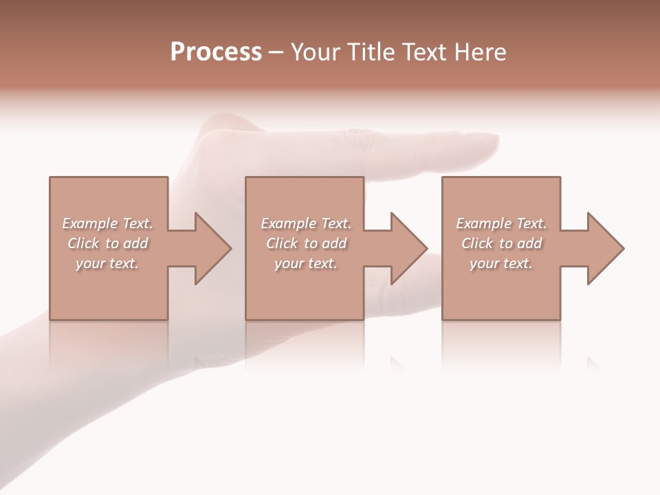 Background Hand Indicate PowerPoint Template