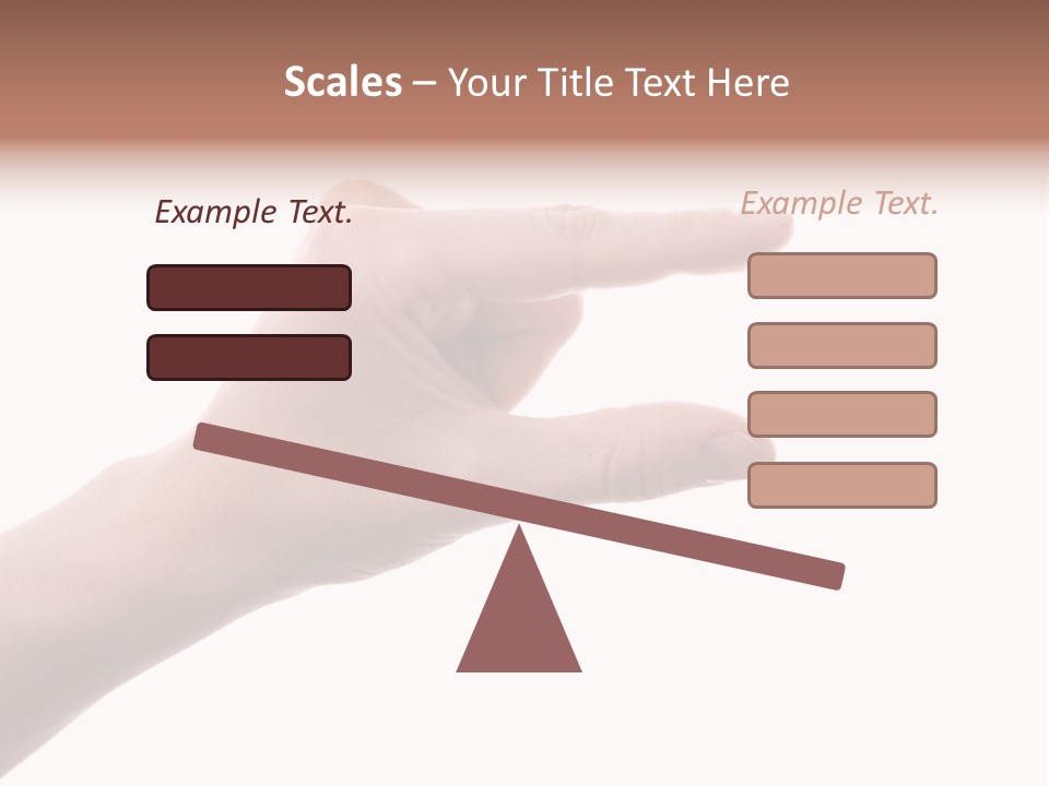 Background Hand Indicate PowerPoint Template