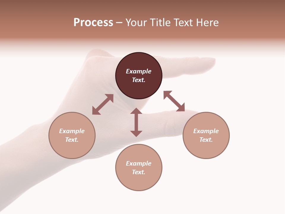 Background Hand Indicate PowerPoint Template