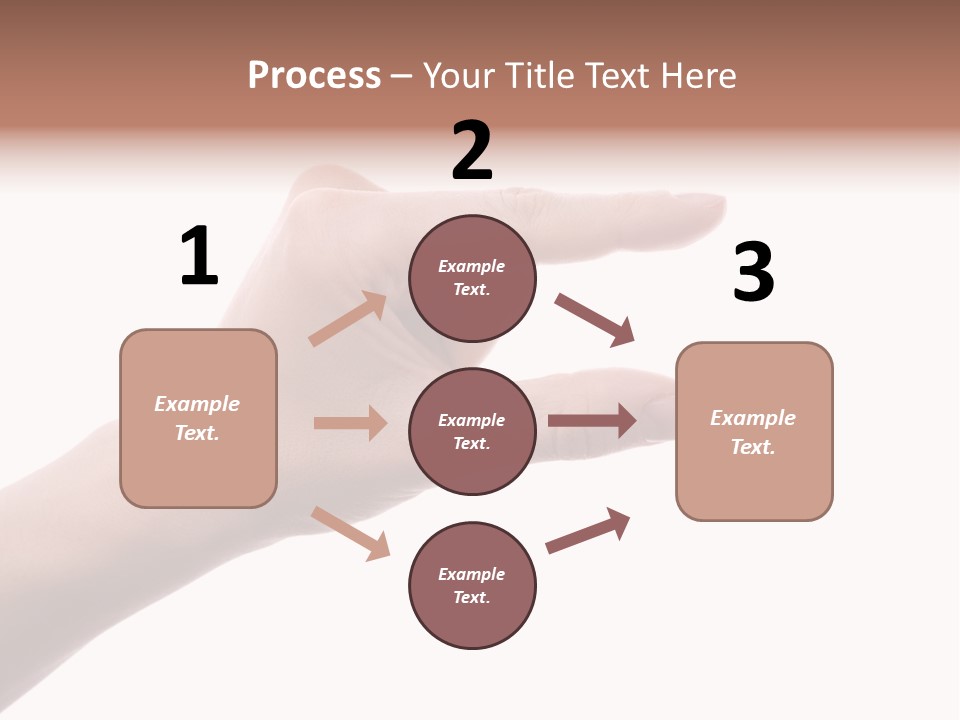 Background Hand Indicate PowerPoint Template