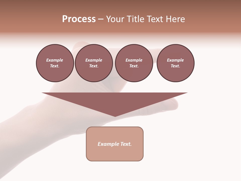 Background Hand Indicate PowerPoint Template