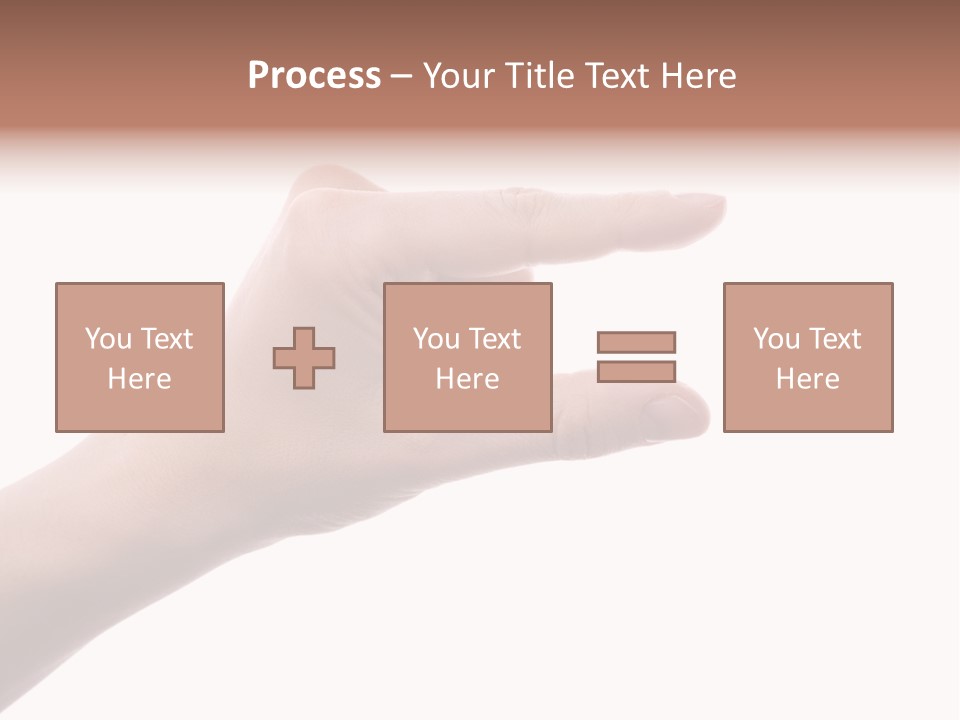 Background Hand Indicate PowerPoint Template
