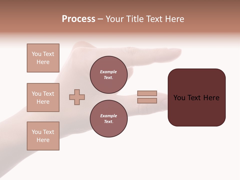 Background Hand Indicate PowerPoint Template