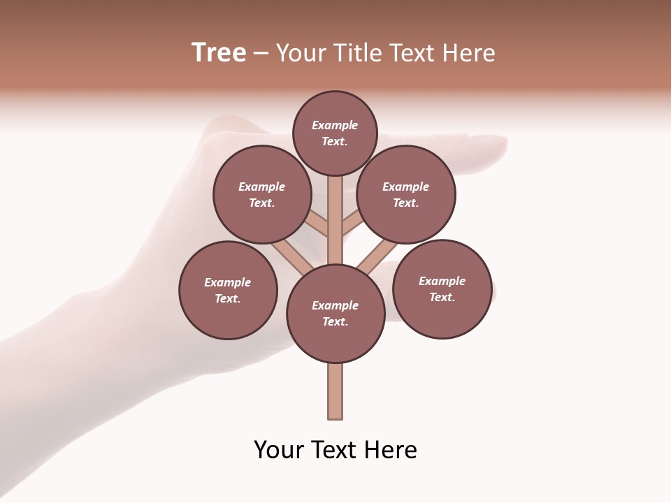 Background Hand Indicate PowerPoint Template