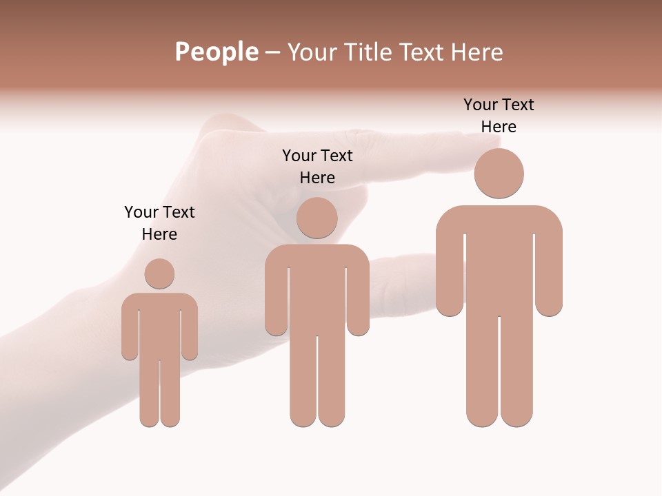 Background Hand Indicate PowerPoint Template