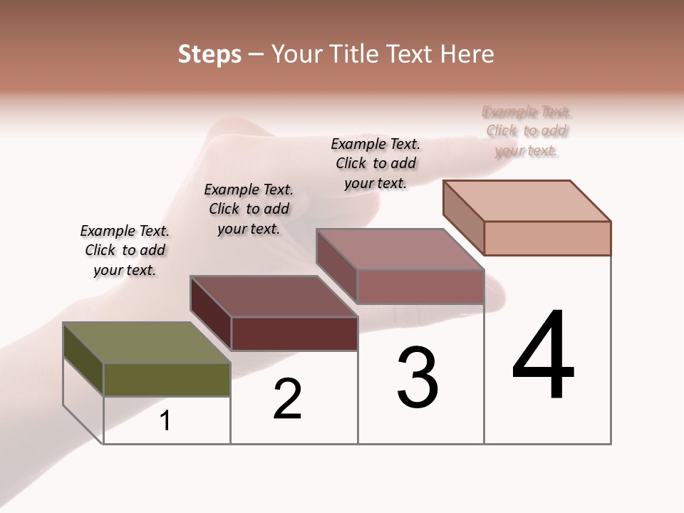 Background Hand Indicate PowerPoint Template