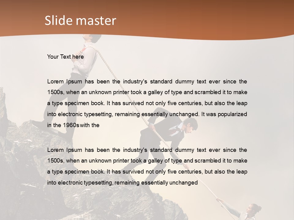 Executive People Power PowerPoint Template