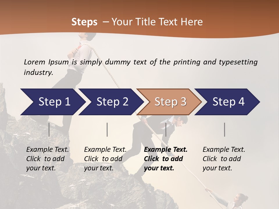 Executive People Power PowerPoint Template