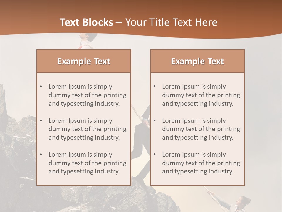 Executive People Power PowerPoint Template