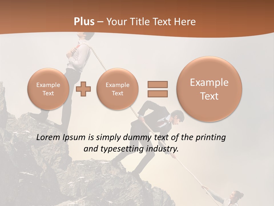 Executive People Power PowerPoint Template