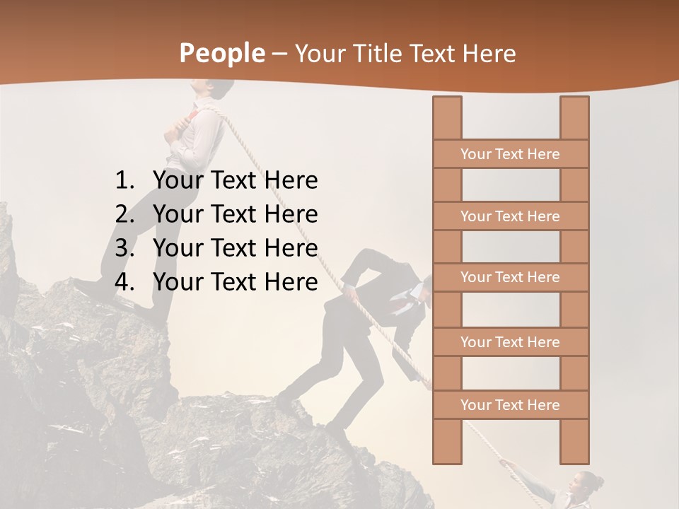 Executive People Power PowerPoint Template