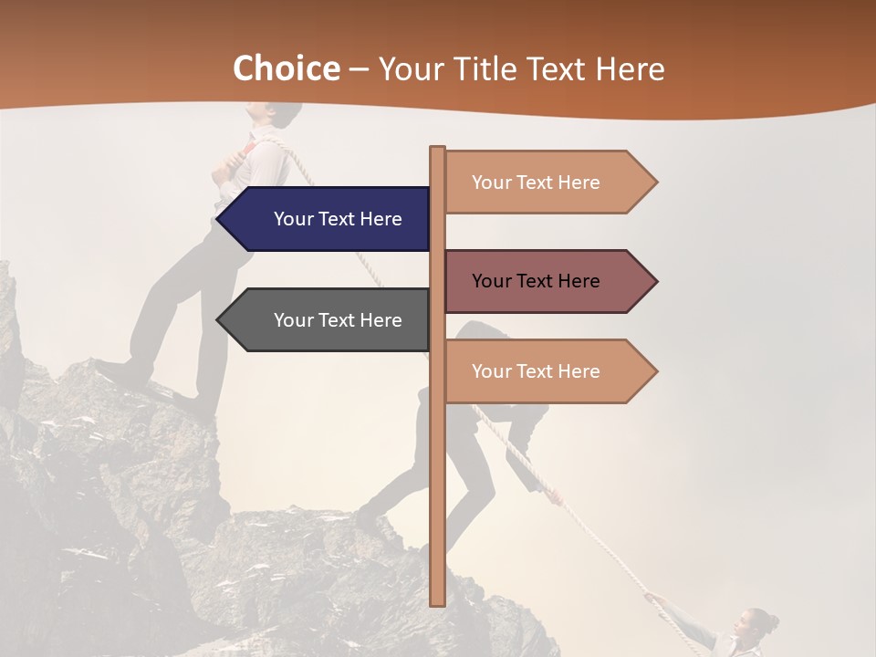 Executive People Power PowerPoint Template