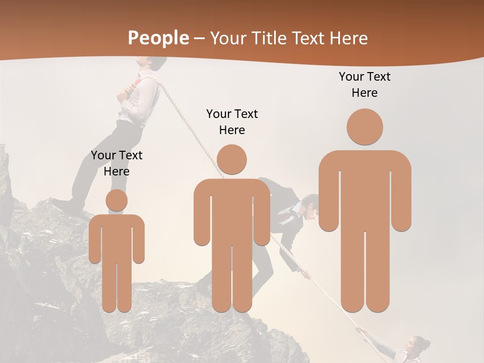 Executive People Power PowerPoint Template