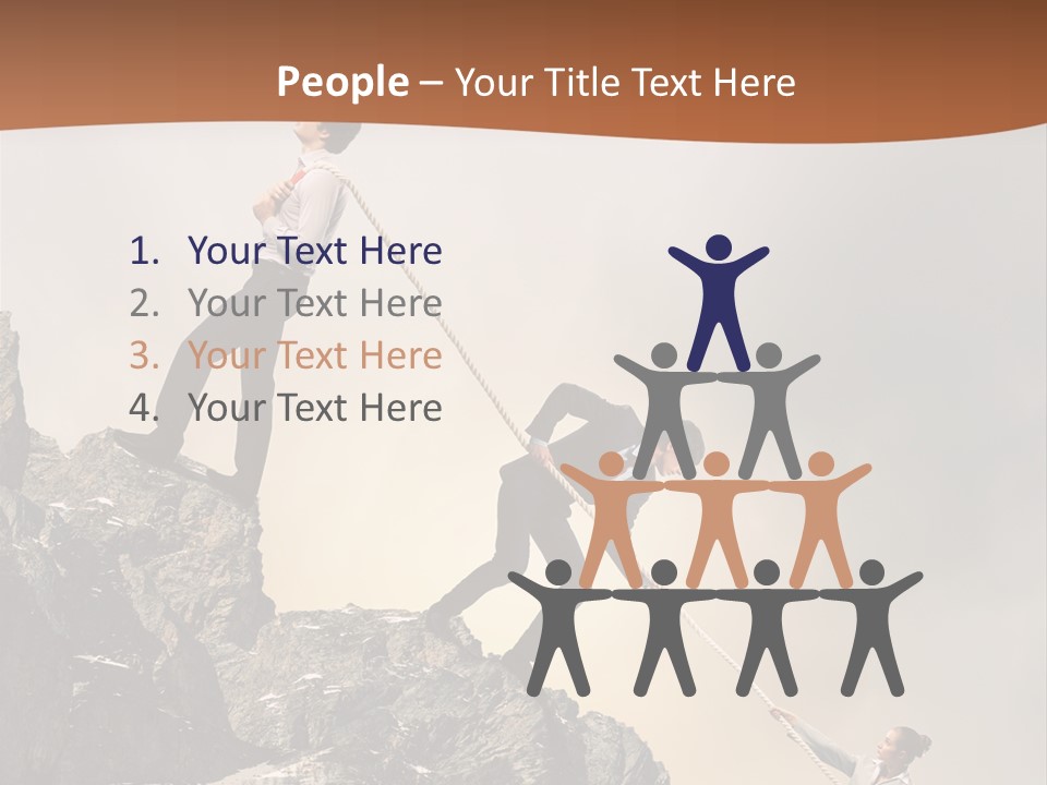 Executive People Power PowerPoint Template