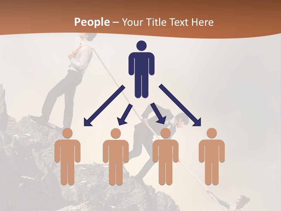 Executive People Power PowerPoint Template