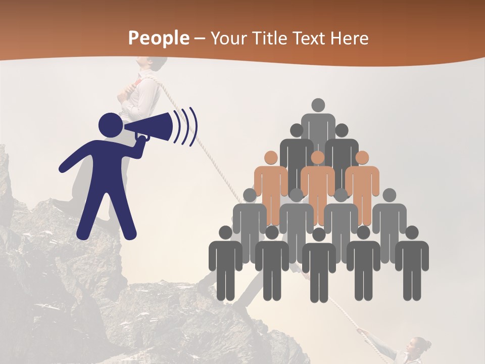 Executive People Power PowerPoint Template