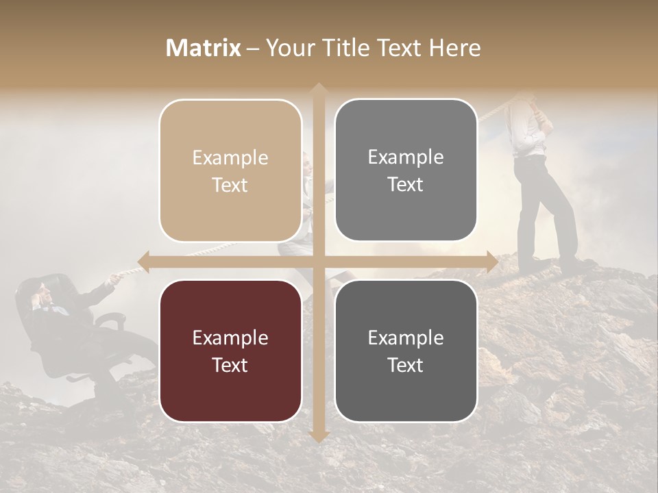 Game Enterprise Rope PowerPoint Template