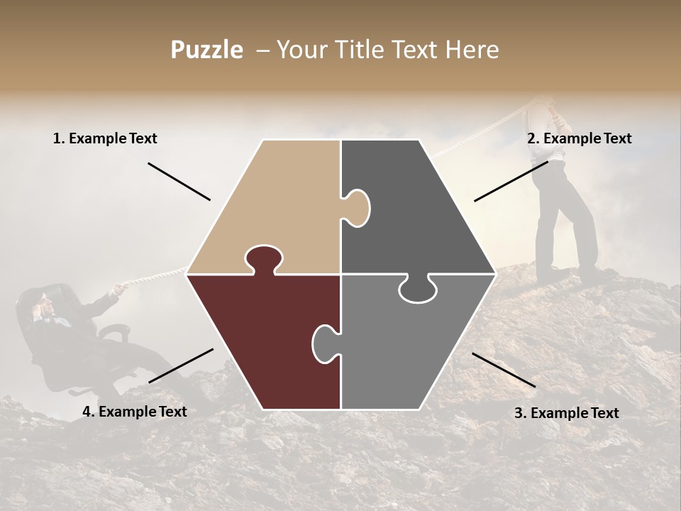 Game Enterprise Rope PowerPoint Template