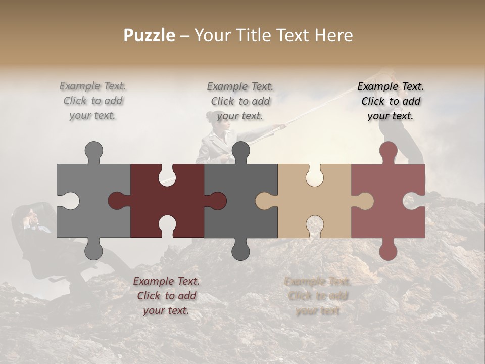 Game Enterprise Rope PowerPoint Template