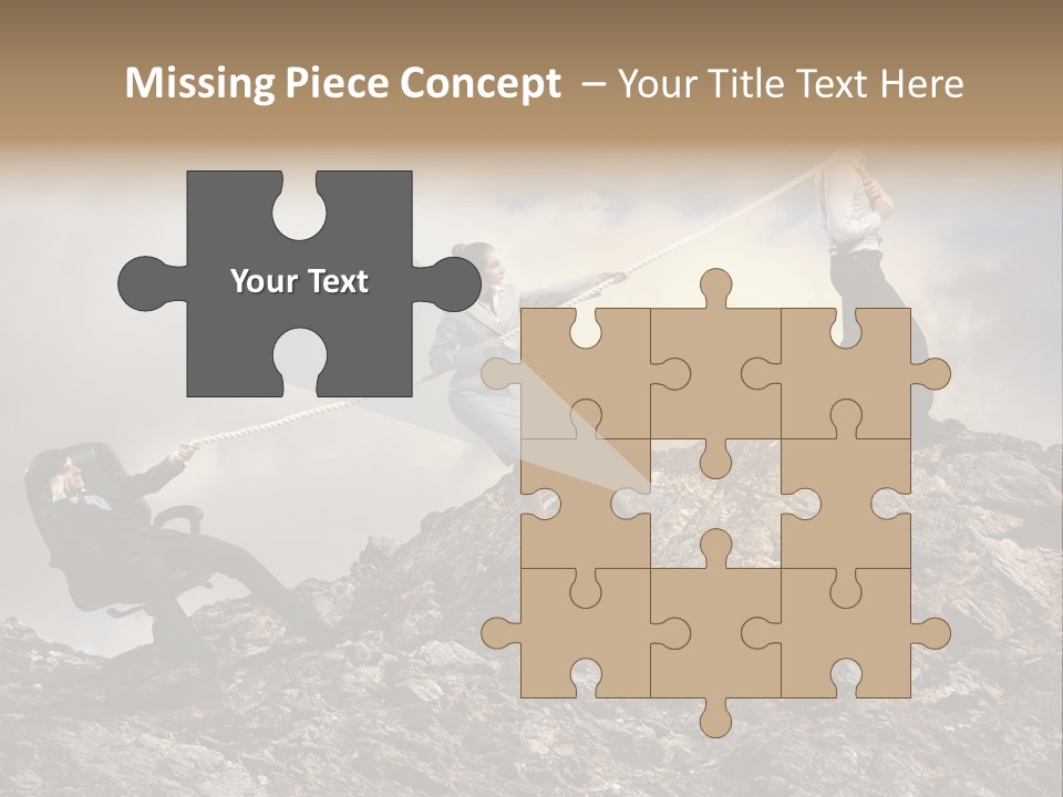 Game Enterprise Rope PowerPoint Template