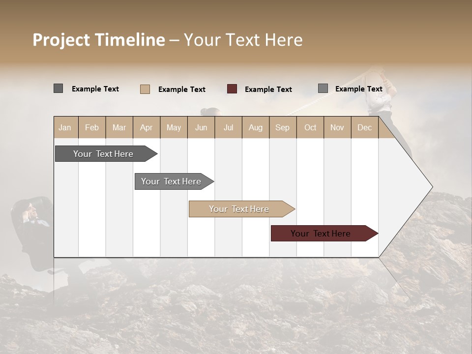 Game Enterprise Rope PowerPoint Template