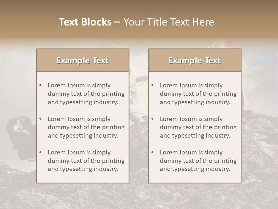 Game Enterprise Rope PowerPoint Template