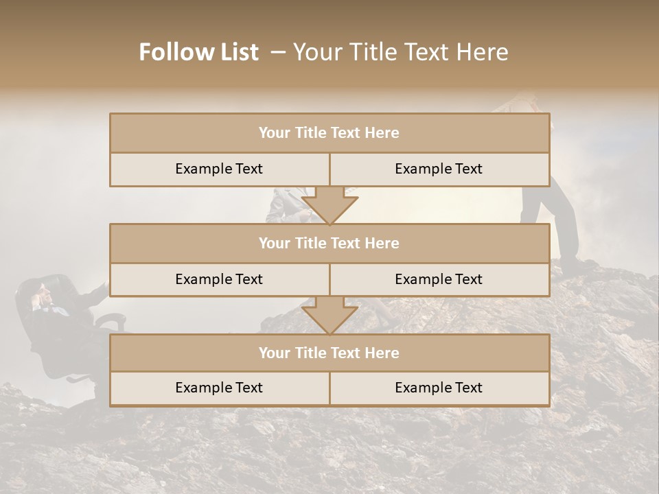 Game Enterprise Rope PowerPoint Template