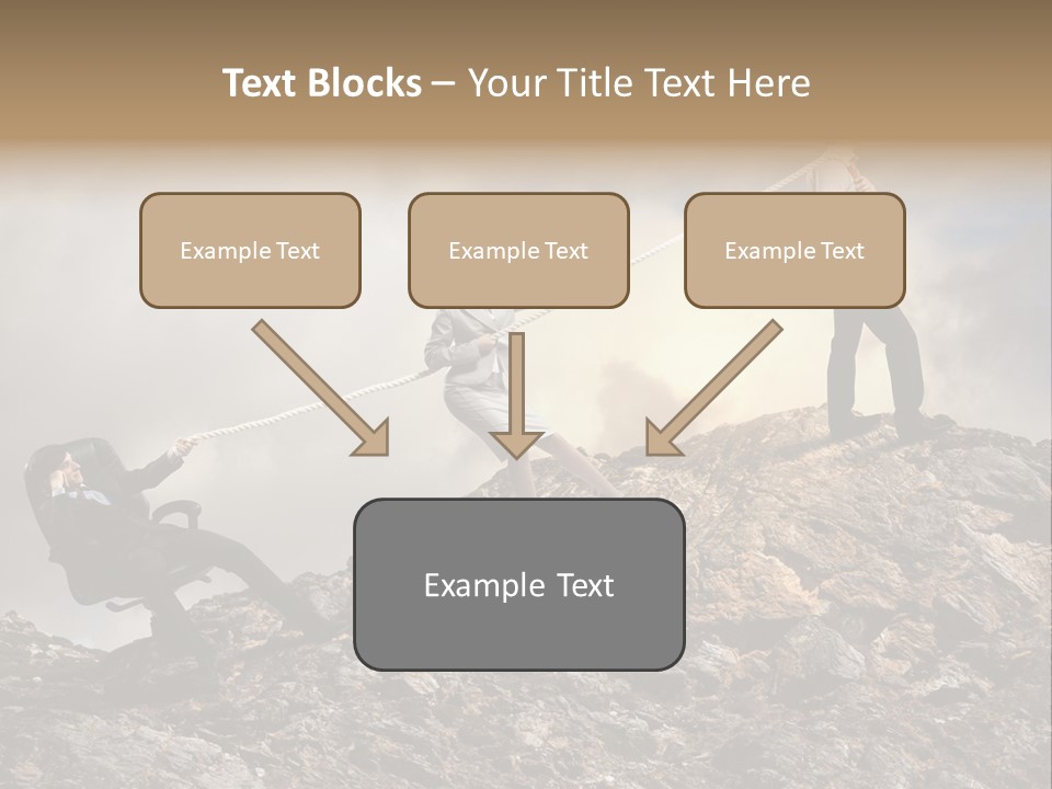 Game Enterprise Rope PowerPoint Template