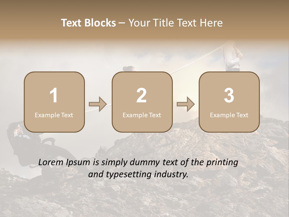 Game Enterprise Rope PowerPoint Template