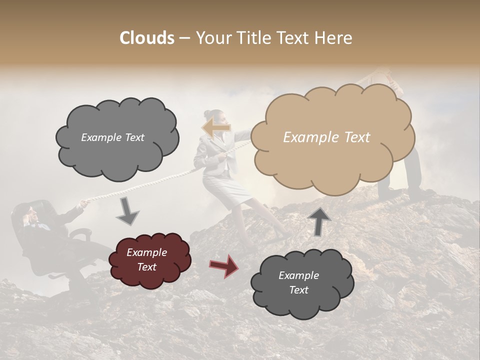 Game Enterprise Rope PowerPoint Template