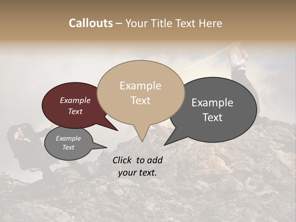 Game Enterprise Rope PowerPoint Template