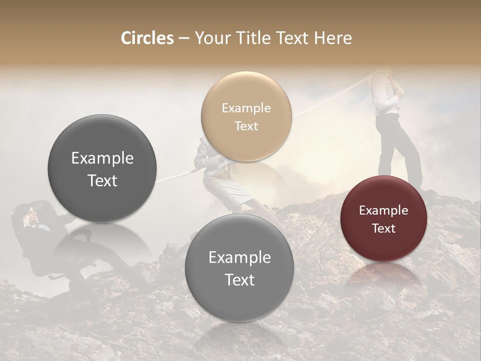 Game Enterprise Rope PowerPoint Template