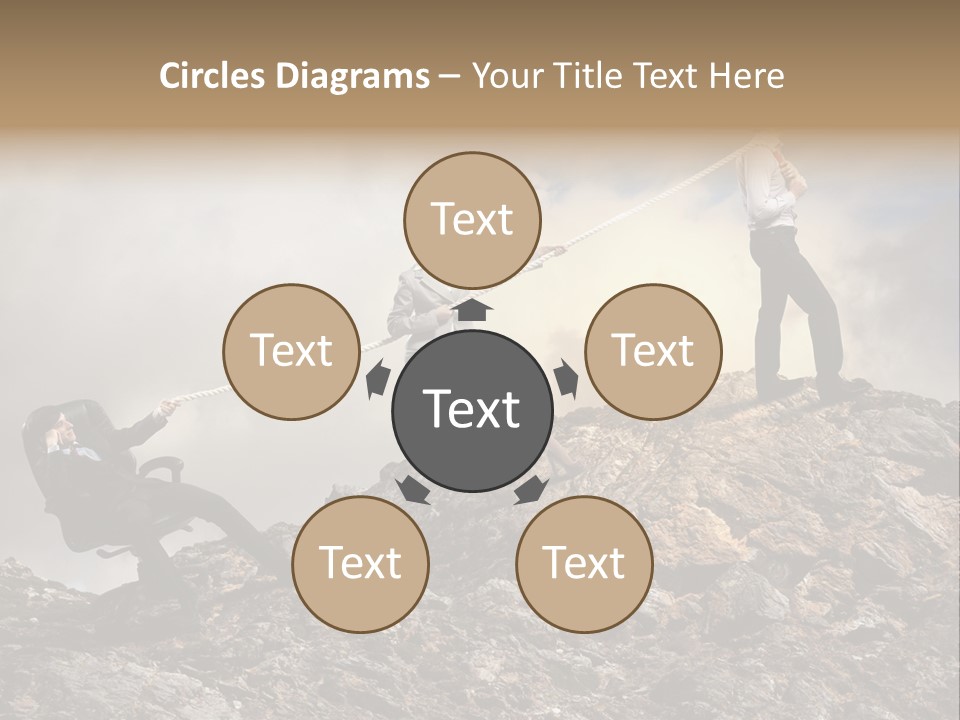 Game Enterprise Rope PowerPoint Template