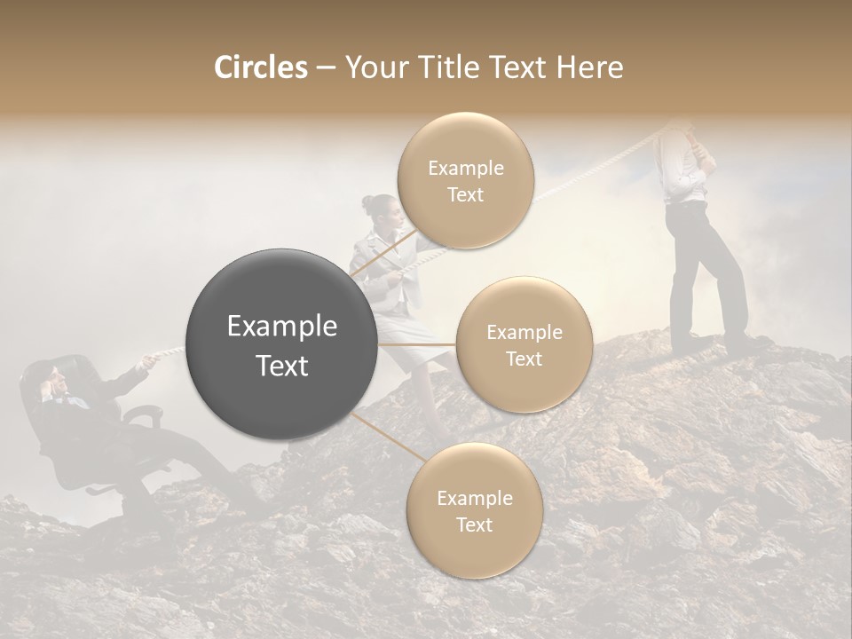 Game Enterprise Rope PowerPoint Template