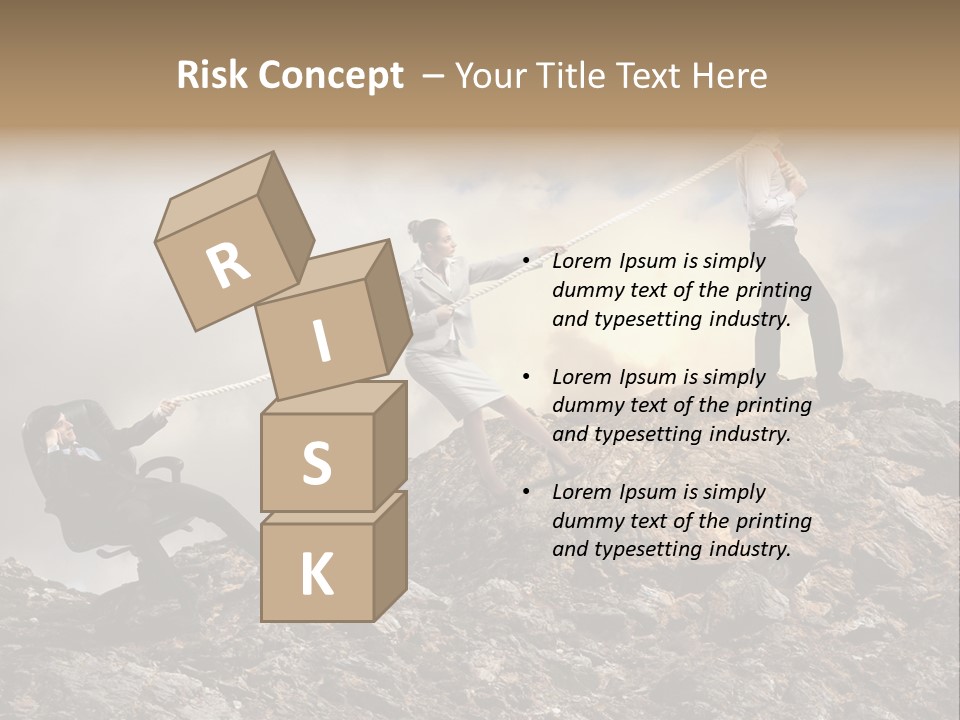 Game Enterprise Rope PowerPoint Template