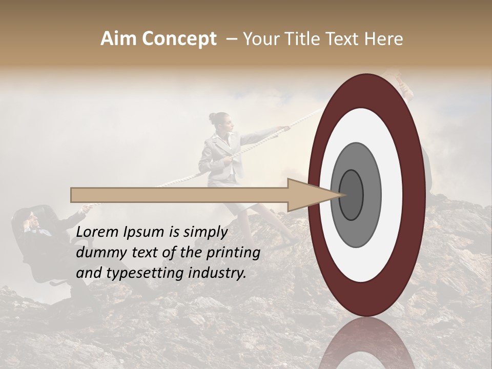 Game Enterprise Rope PowerPoint Template